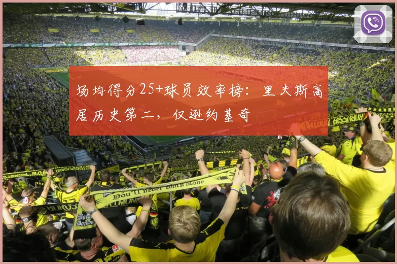 场均得分25+球员效率榜：里夫斯高居历史第二，仅逊约基奇